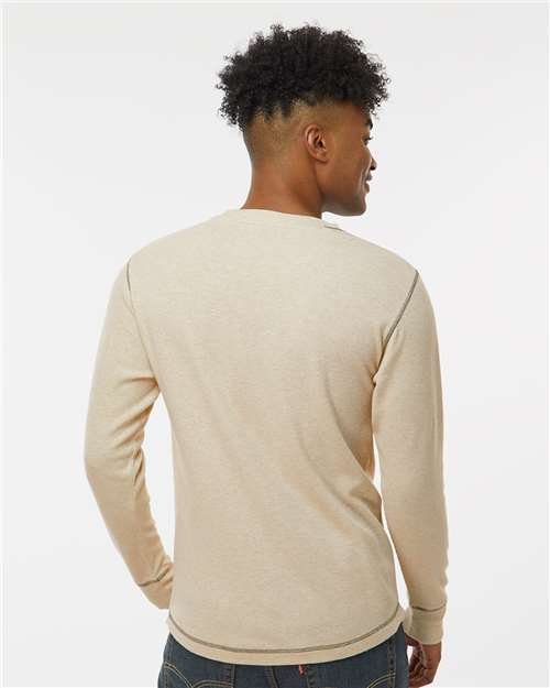 Men's Vintage Thermal Long Sleeve T-Shirt - Image 19