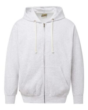 Unisex Vintage Fleece Full-Zip Hooded Sweatshirt