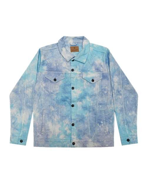 Unisex Tie-Dyed Denim Jacket - Image 6
