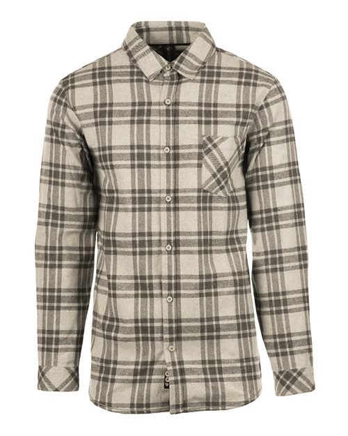 Men's Open Pocket Flannel Shirt - Image 21
