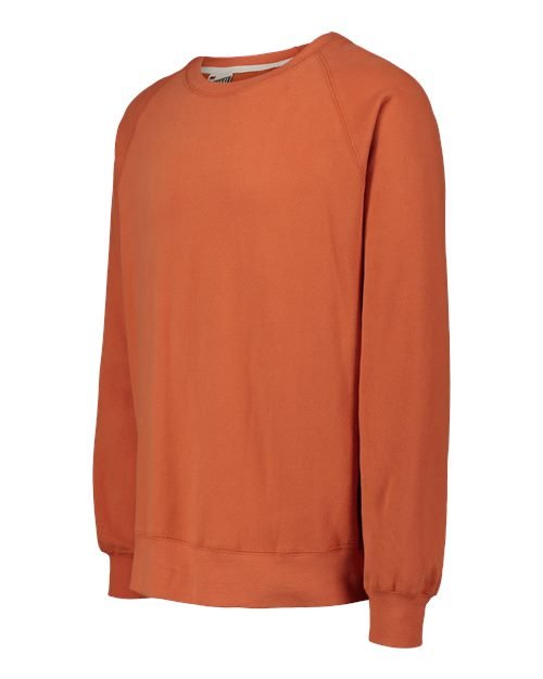 Men's Vintage Fleece Raglan Crewneck Sweatshirt - Image 37