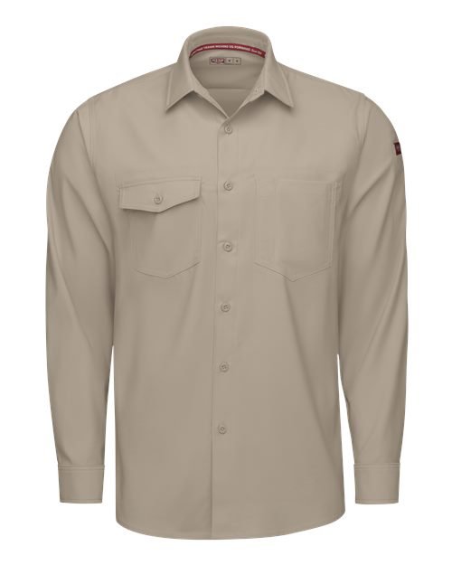 Men's Tall Cooling Long Sleeve Work Shirt - Image 14