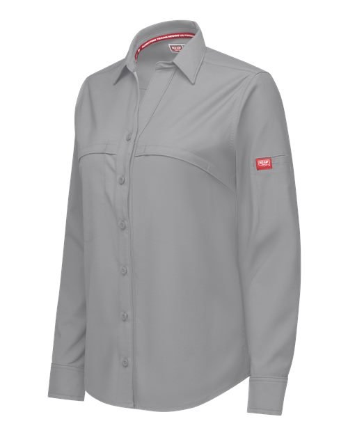 Women's Cooling Long Sleeve Work Shirt - Image 10