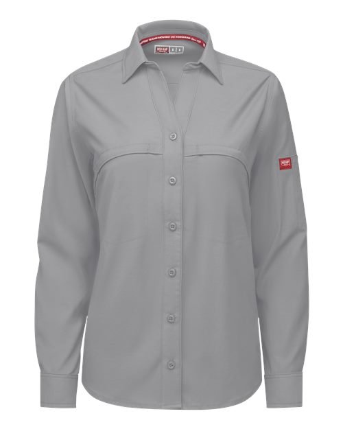 Women's Cooling Long Sleeve Work Shirt - Image 8
