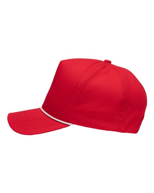 Five-Panel Rope Heritage Fit Cap - Image 22