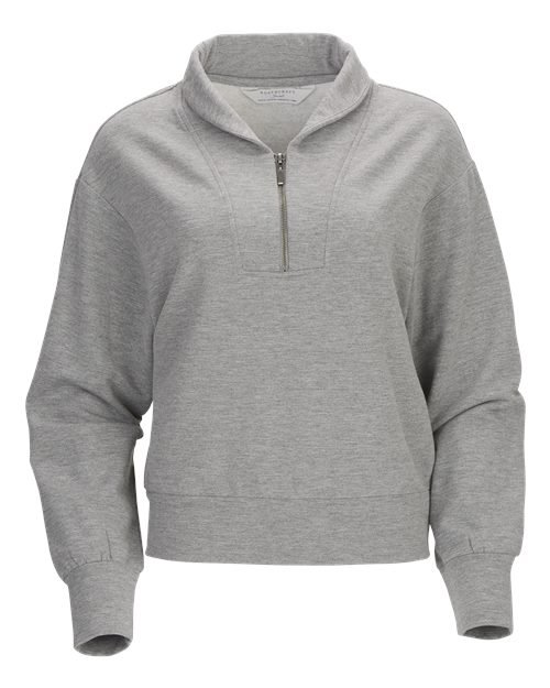 Women's Dream Crop Fleece Quarter-Zip - Image 6