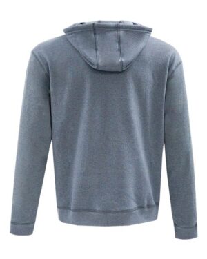 Alternative view of Unisex Full-Zip Hooded Sweatshirt