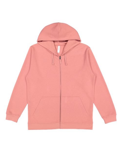Unisex Full-Zip Fleece Hoodie Sweatshirt - Image 11