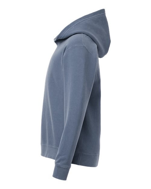 Youth Garment-Dyed Lightweight Fleece Hooded Sweatshirt - Image 10