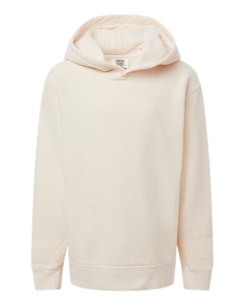 Youth Garment-Dyed Lightweight Fleece Hooded Sweatshirt - Image 32