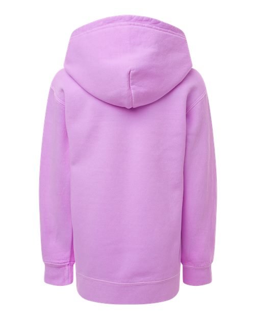 Youth Garment-Dyed Lightweight Fleece Hooded Sweatshirt - Image 39