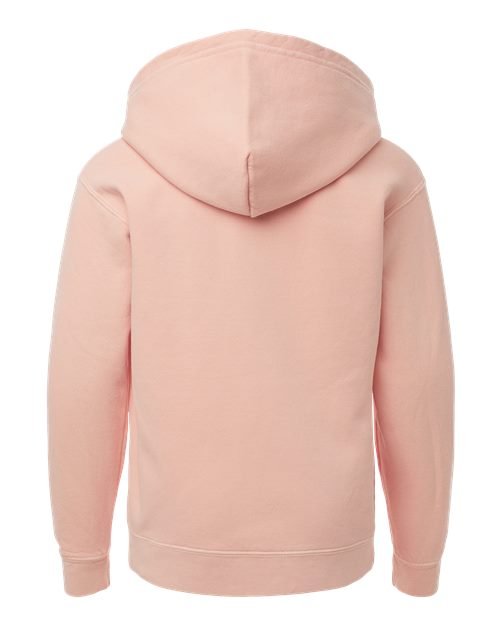 Youth Garment-Dyed Lightweight Fleece Hooded Sweatshirt - Image 45