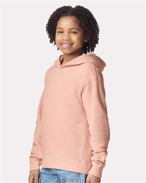 Youth Garment-Dyed Lightweight Fleece Hooded Sweatshirt - Image 48