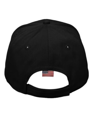 Alternative view of USA Flag Cap