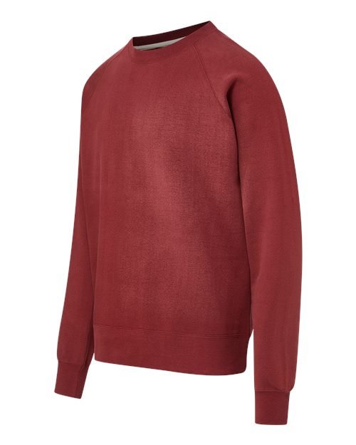 Men's Vintage Fleece Raglan Crewneck Sweatshirt - Image 13