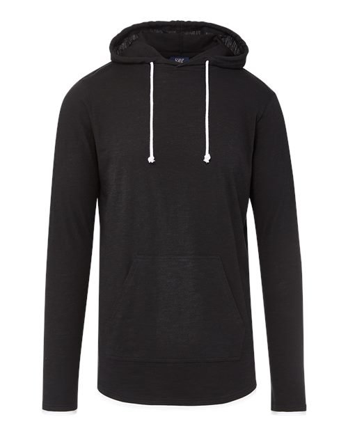 Unisex Miles Slub Hooded Long Sleeve T-Shirt