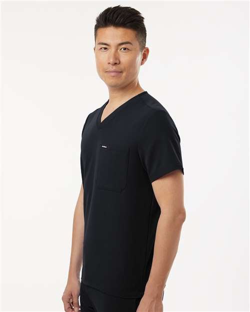 Men's Holmes Everyday 1-Pocket Scrub V-Neck Top - Image 5