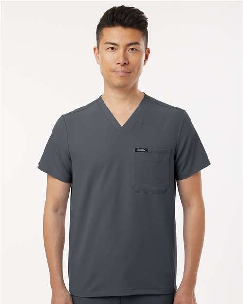Men's Holmes Everyday 1-Pocket Scrub V-Neck Top - Image 11