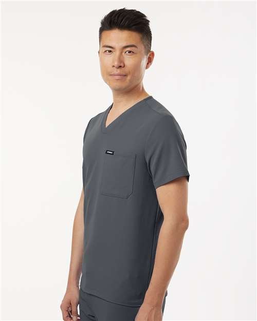 Men's Holmes Everyday 1-Pocket Scrub V-Neck Top - Image 12