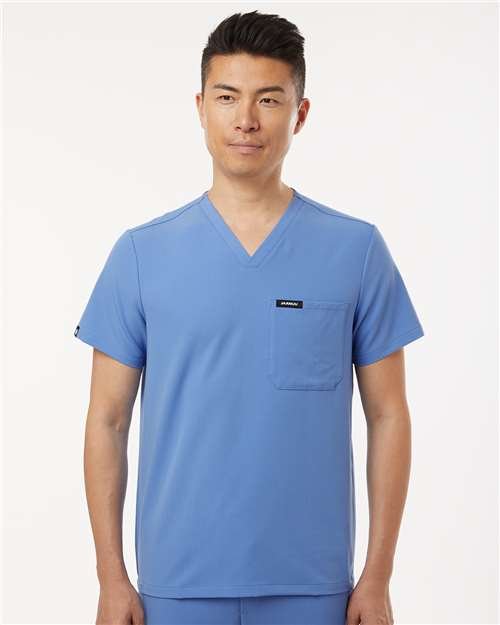 Men's Holmes Everyday 1-Pocket Scrub V-Neck Top - Image 17