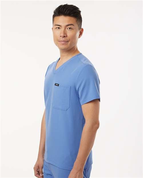 Men's Holmes Everyday 1-Pocket Scrub V-Neck Top - Image 18