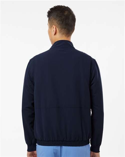 Men's Wolfe Everyday Full-Zip 6-Pocket Scrub Jacket - Image 13