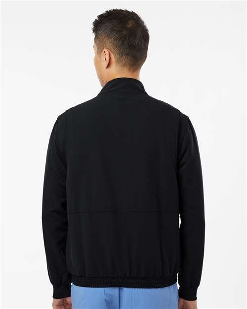 Men's Wolfe Everyday Full-Zip 6-Pocket Scrub Jacket - Image 6