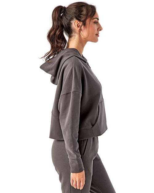 Women's Alice Half-Zip Hooded Sweatshirt - Image 8