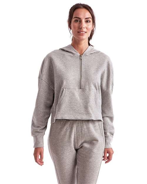 Women's Alice Half-Zip Hooded Sweatshirt - Image 15
