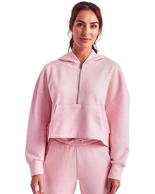 Women's Alice Half-Zip Hooded Sweatshirt - Image 19