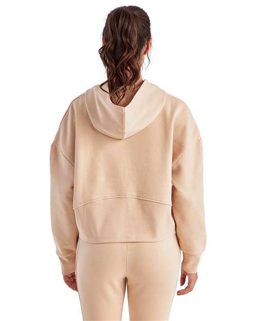 Women's Alice Half-Zip Hooded Sweatshirt - Image 25