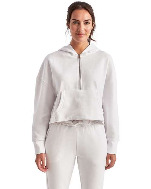 Women's Alice Half-Zip Hooded Sweatshirt - Image 31