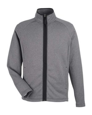 Men's Venture Heathered Stripe Full-Zip Jacket