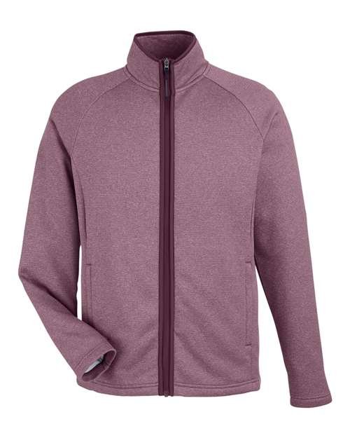 Men's Venture Heathered Stripe Full-Zip Jacket - Image 8