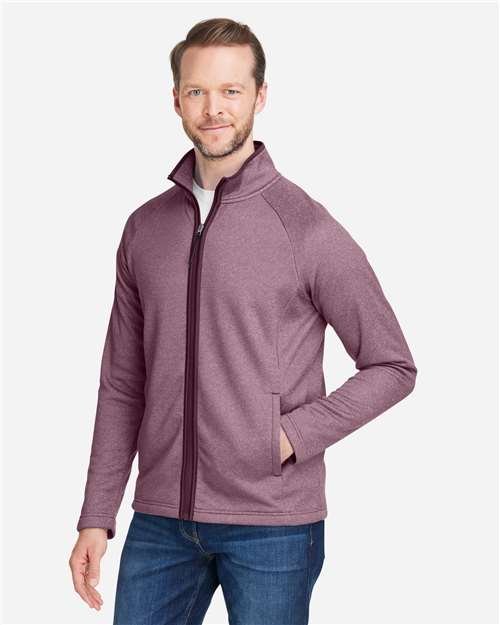 Men's Venture Heathered Stripe Full-Zip Jacket - Image 12