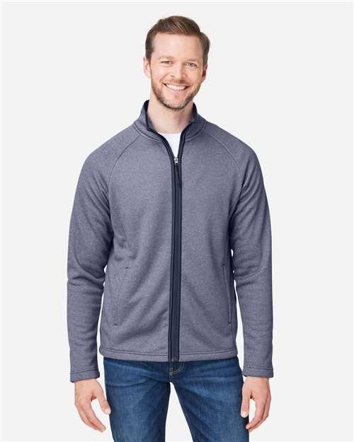 Men's Venture Heathered Stripe Full-Zip Jacket - Image 17