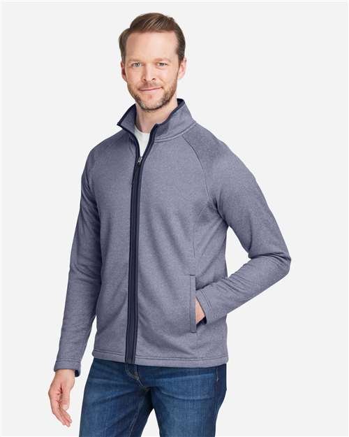 Men's Venture Heathered Stripe Full-Zip Jacket - Image 18