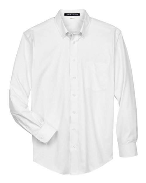 Men's Crown Collection® Oxford Woven Dress Shirt - Image 12