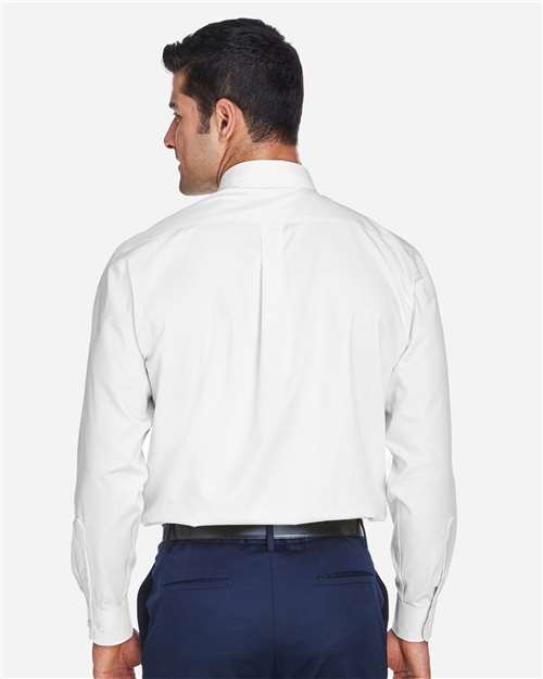 Men's Crown Collection® Oxford Woven Dress Shirt - Image 16