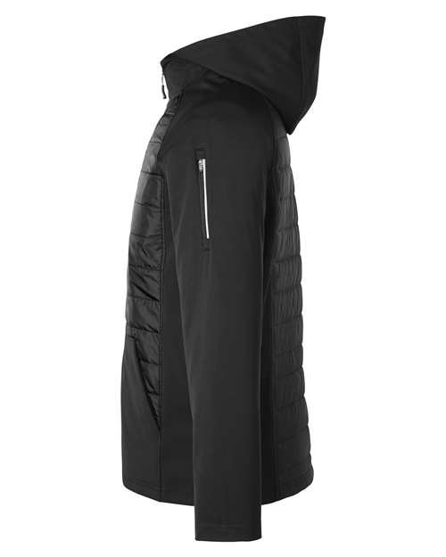 Unisex Techno Lite Hybrid Hooded Jacket - Image 3