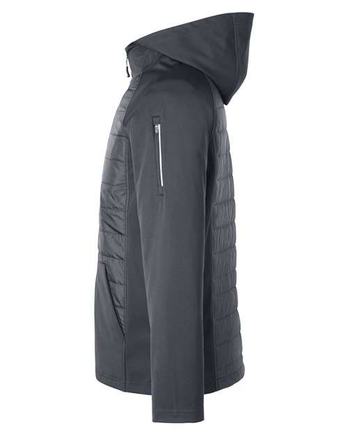 Unisex Techno Lite Hybrid Hooded Jacket - Image 10