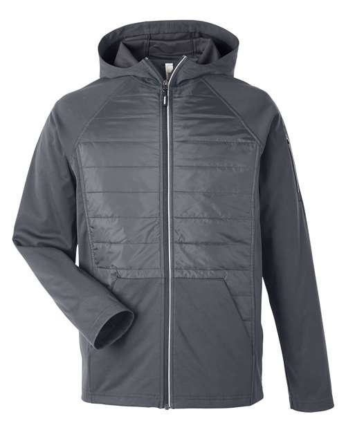Unisex Techno Lite Hybrid Hooded Jacket - Image 8