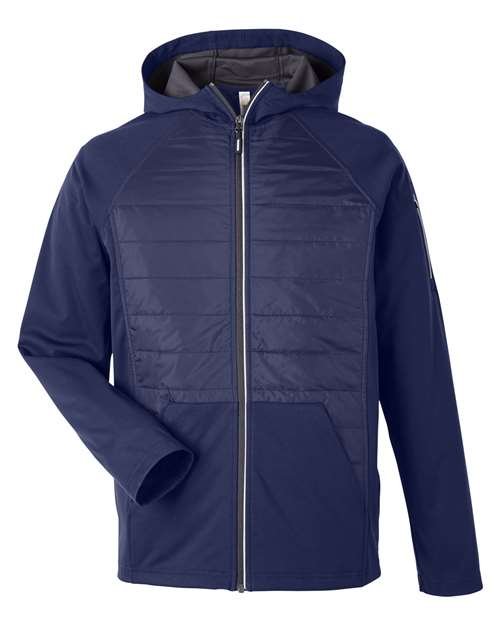 Unisex Techno Lite Hybrid Hooded Jacket - Image 14