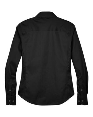 Alternative view of Women's Crown Collection® Solid Stretch Twill Woven Dress Shirt