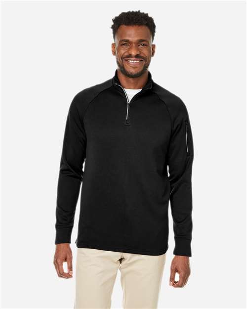 Unisex Fusion ChromaSoft™ Fleece Quarter-Zip Pullover - Image 4