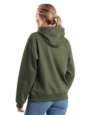 Alternative view of Women's Heritage Zippered Pocket Hooded Sweatshirt