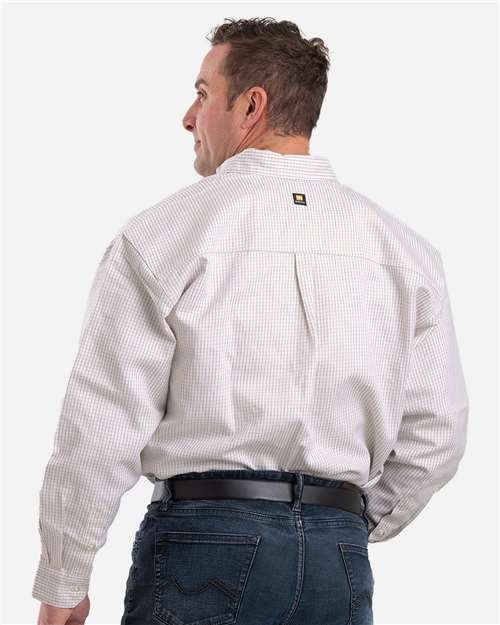 Men's Flame-Resistant Down Plaid Work Shirt - Image 7