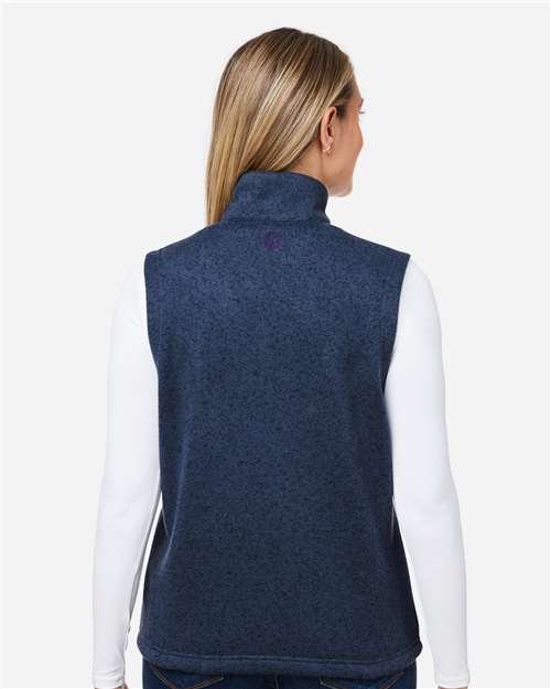 Women's Drop Line Fleece Vest - Image 6