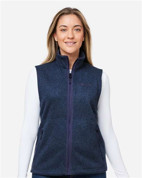 Women's Drop Line Fleece Vest - Image 4