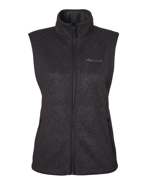 Women's Drop Line Fleece Vest - Image 8